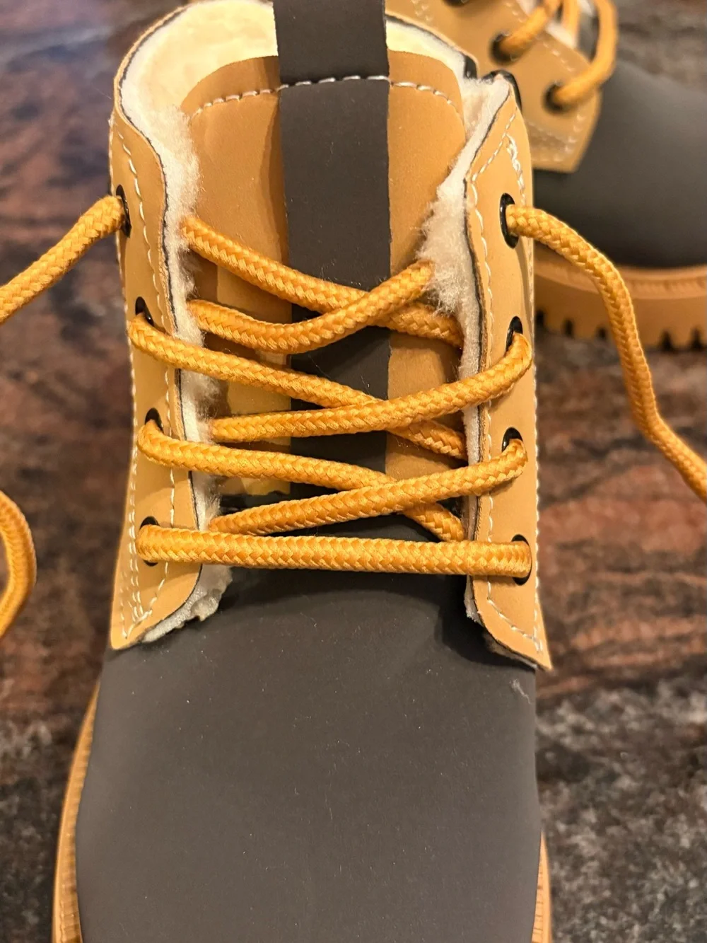 Toddler Boys Fall/ Winter Boots Size 12 Chunky Sole Fully Lined Boots Brand New!